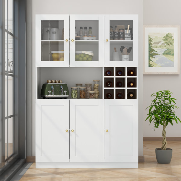 Red Barrel Studio® 71" Traditional Freestanding Kitchen Pantry Storage